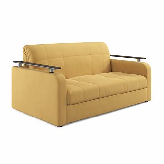 Диван аккордеон Romul Max yellow 27